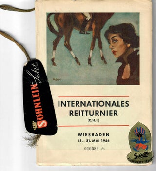 Item #15296 Program for 20th International Riding and Jumping Competition, 1956. Wiesbaden...