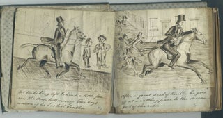 The Wild Horse of Shoreditch [original 19th-century drawing album]