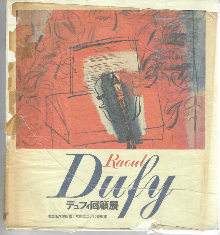 Item #25553 Raoul Dufy [Tokyo and Kyoto exhibition]. Bernard Dorival.