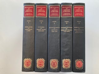 Item #26144 Bibliography of American Literature, vols. 1-5. Jacob Blanck