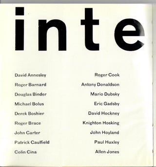 The New Generation: 1968 / Interim