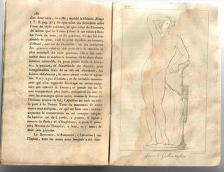 Galerie imperiale et royale de Florence; Sixieme edition ornee des planches de la Venus des Medicis de celle de Canova et de l'Apollon
