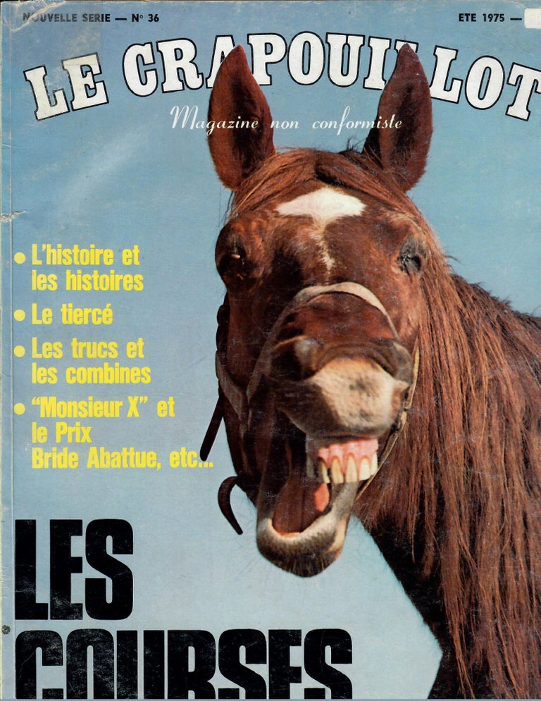 Item #30194 Le Crapouillot: Les Courses. authors.
