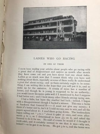 Item #30241 "Ladies Who Go Racing By One of Them" Anonymous