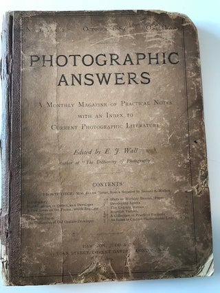 Item #30246 Photographic Answers [and] The Photographic Review of Reviews; A Monthly Magazine of...