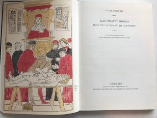 Catalogue 121: Illustrated Books from the XVth & XVIth Centuries
