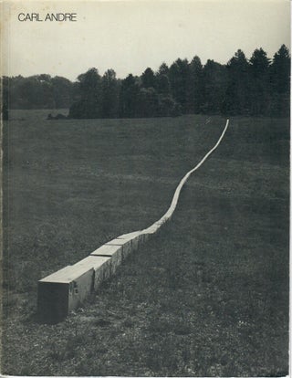 Item #30311 Carl Andre; Sculpture 1959-1977. David Bourdon, fwd. by Barbara Rose