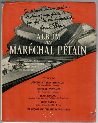 Item #30365 Philippe Petain; Marechal de France 1856-1951. Jeome et Jean Tharaud