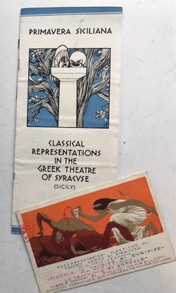 Item #30462 Ten Original Souvenir Photographs of Classical Greek Theater in Syracuse, Sicily,...