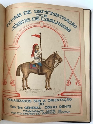 Item #30505 Fichas de Demonstracao dos Jogos de Cavalhadas. No named author, on behalf of General...