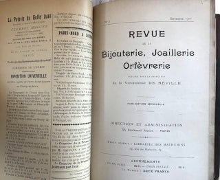 Item #30594 La Mode & le Bijou; later titled Revue de la Bijouterie, Joallerie Orfeverie....
