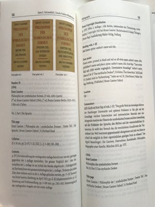 Bruno Cassirer Publishers Ltd. Oxford 1940-1990; An Annotated Bibliography with Essays