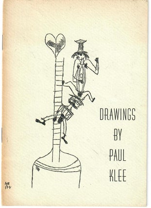 Item #30659 Paul Klee: Sixty-Six Unknown Drawings [Cover reads: Drawings by Paul Klee]. Curt...