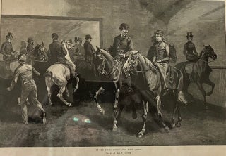Item #30686 In the Riding-School--The First Lesson. Max F. Klepper