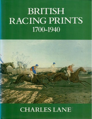 Item #30733 British Racing Prints 1700-1940. Charles Lane