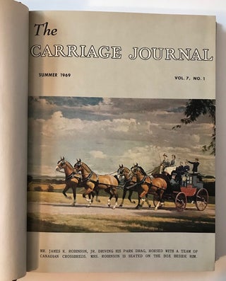 Item #30773 The Carriage Journal: Vols. 7-8 in one. Paul H. Downing, ed
