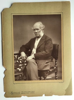 Item #30855 Portrait Studio Photograph of William Powell Frith. Barraud Studio, photographer