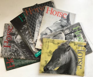 Item #30927 Horse: 13 assorted issues. Bert Clark Thayer, publisher