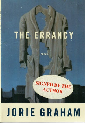 Item #30942 The Errancy: Poems. Jorie Graham