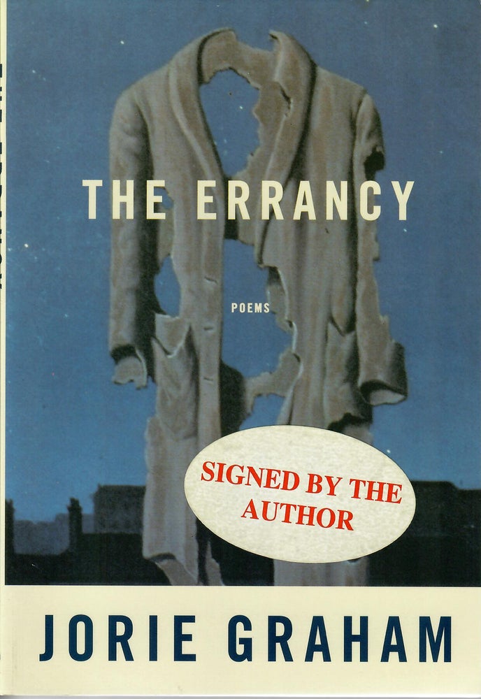 Item #30942 The Errancy: Poems. Jorie Graham.