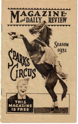 Item #30966 Magazine and Daily Review. Sparks Circus