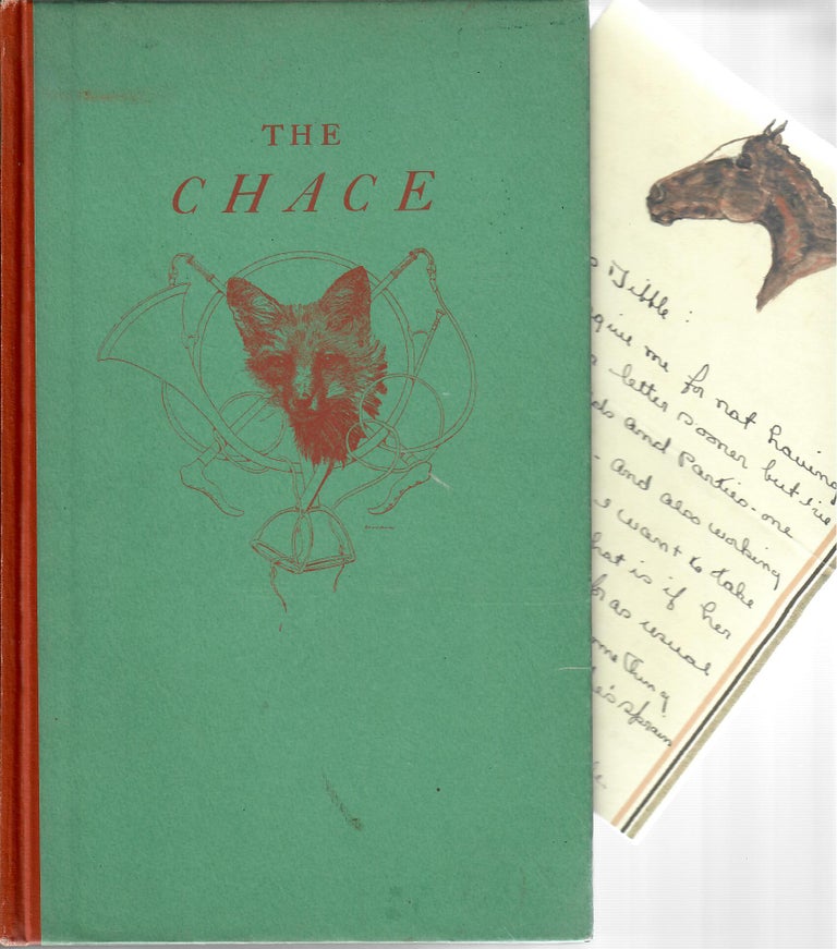 Item #31005 The Chace [presentation copy to Florence Dibble, with separate note addressed to her]. pseud Nimrod, Charles James Apperley.