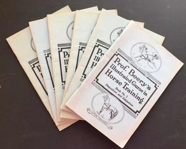Item #31083 Prof. Beery's Illustrated Course in Horse Training: Books 2, 3, 4, 5, 7, 8. Jesse Beery.
