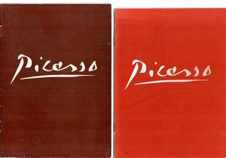 Item #31145 Picasso [two 1950s catalogues]. Saidenberg Gallery