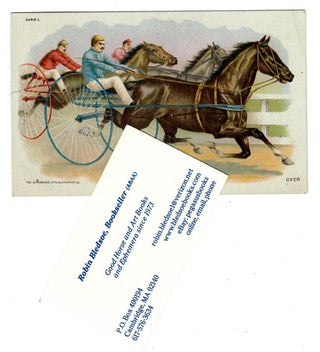 Item #31162 [Chromolithographed advertising card]. N. H. Lancaster, Agricultural Fair