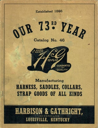 Item #31228 Catalog No. 46. Harbison, Gathright, firm