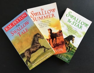Item #31266 The Swallow Tale; Swallow the Summer; Swallow, The Star. K. M Peyton