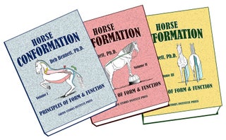 Item #31273 Horse Conformation: Principles of Form and Function: Vols. 1-3. Deb Bennett