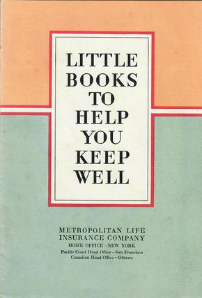 Item #31333 Little Books to Help Keep You Well. No named author