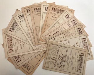 Item #31466 Fourteen Theater Programs, 1930s-40s. Des Moines Shrine Auditorium