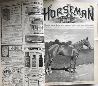 Item #31536 The Horseman: volume 13 (July 6-December 28, 1893); An Illustrated Journal, Devoted...