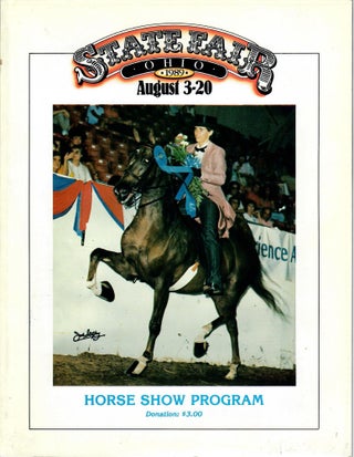 Item #31592 Ohio State Fair Horse Show Program, August 3-20, 1989. Ohio State Fair