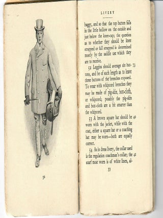 A Handbook of Livery; Including Many Pictures & Much Useful Information as well as an Illustrated Index of Carriages