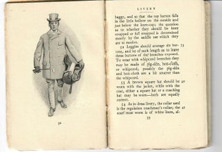 A Handbook of Livery; Including Many Pictures & Much Useful Information as well as an Illustrated Index of Carriages
