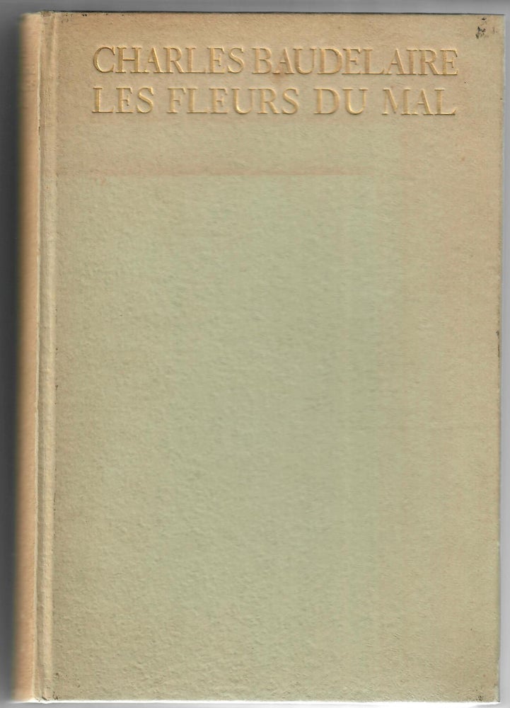 Item #31721 Les Fleurs du Mal. Charles Baudelaire, Georges A. Tournoux.