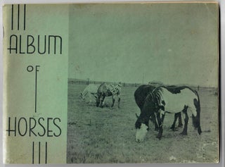 Item #31787 Album of Horses. Theo Grubb