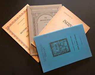 Four Assorted Catalogues: 89, 91, 93, and Acquisition Bulletin No. 1. H P. Kraus, firm.