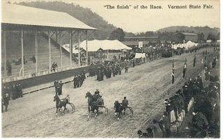 Item #31838 "The Finish" of the Race: Vermont State Fair. No named photographer