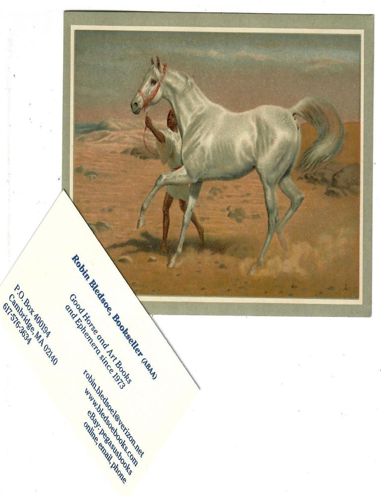 Item #31875 [Announcement Card for a Jerez Horse Show]. Anonymous.