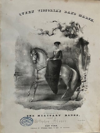 Item #31923 Queen Victoria's Band March; As Performed by the Military Bands. Stephen Glover