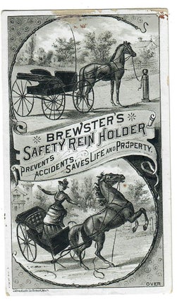 Item #31944 Brewster's Safety Rein Holder Prevents Accidents, Saves Life and Property....