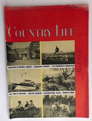 Item #31978 Country Life: March 1936. contributors