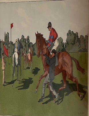 Item #32001 [Chevaux de Courses, No. 5]. Charles Ancelin.