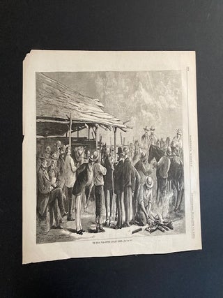 Item #32040 The Indian War--Buying Cavalry Horses. P. Frenzeny