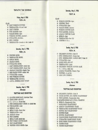 Willow Brook Farm Horse Show Official Program