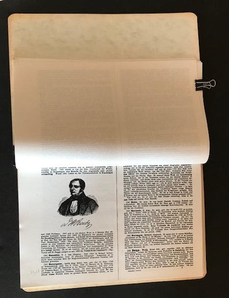Item #32422 Biographisch-Literarisches Lexicon der Thierarzte aller Zeiten und Lander [etc.] [Biographical Dictionary of Animal Doctors of All Times and Lands]. G. W. Schrader, revised and, Eduard Hering.